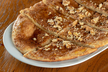 pita with tahini