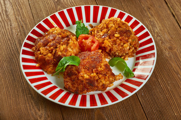 Turkish Lentil and Bulgur Wheat Patties