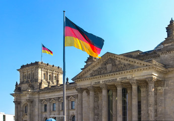 Fototapeta na wymiar German federal parliament - THe Bundestag