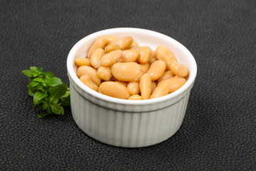 Baked white bean