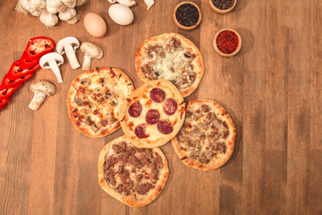 Turkish pita stock photo