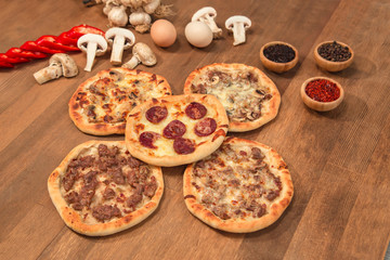 Turkish pita stock photo