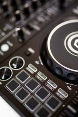 dj controller on a white background  © Yevheniia