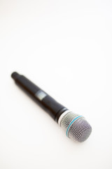  microphone on a white background