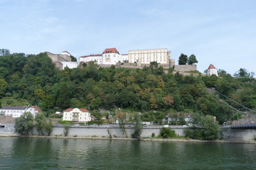 Fototapeta na wymiar Passau Veste Oberhaus Georgsberg