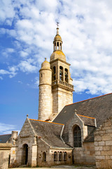 Fototapeta na wymiar Combrit. Eglise Saint-Tugdual. Finistère. Bretagne