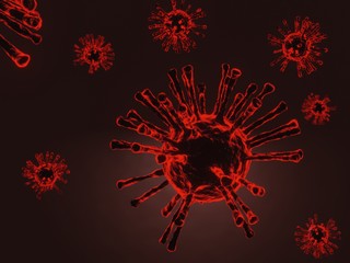 Illustrations concept coronavirus COVID-19. Dangerous asian corona virus.