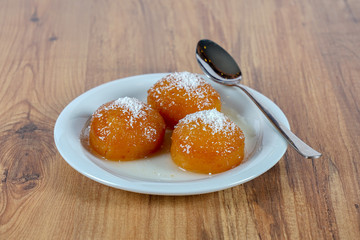 kemal pasa dessert from turkish cuisine