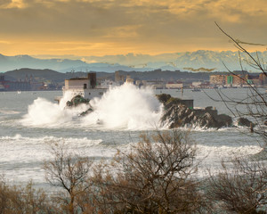 Temporal en Santander