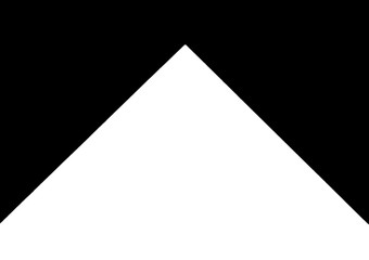 Black and white abstract corner geometric diagonal pattern background, design element, white pyramid
