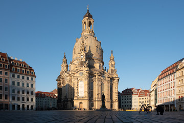 Fototapeta na wymiar Dresden in Quarantäne 