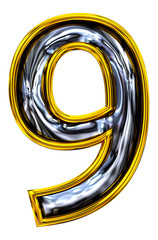 3D rendering, number nine 9.