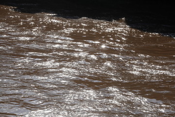 Glittering water surface, Background Image
