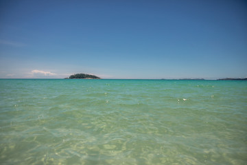 türkisblaues Wasser am Whitehaven Beach