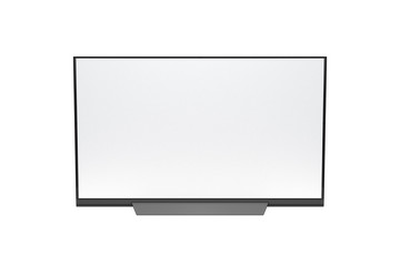3D Rendering of Flat Screen TV Indoor