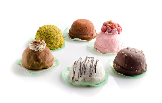 pasticceria, dolce monoporzione a cerchio