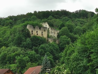 Fototapeta na wymiar Burgruine Schülzburg