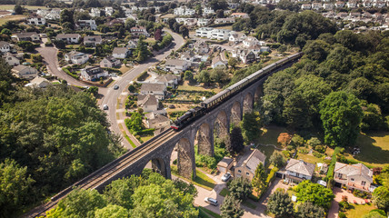 Broadsands Viaduct by drone