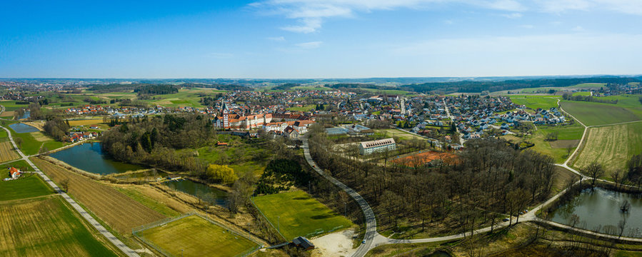 Scheyern Panorama - Luftbild