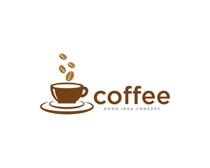 Coffee Logo Icon Design Vector