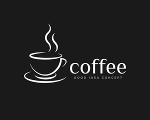 Coffee Logo Icon Design Vector