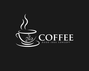 Coffee Logo Icon Design Vector