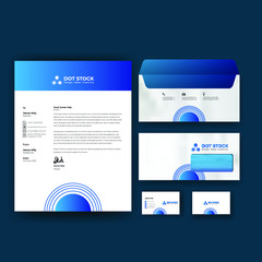 Corporate branding identity premium design. Stationery mockup vector megapack set. Template for business or finance company. Folder and A4 letter, visiting card and envelope.