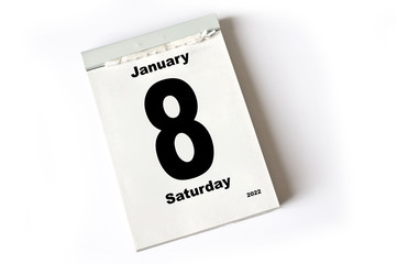 8. January 2022