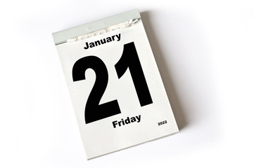 21. January 2022