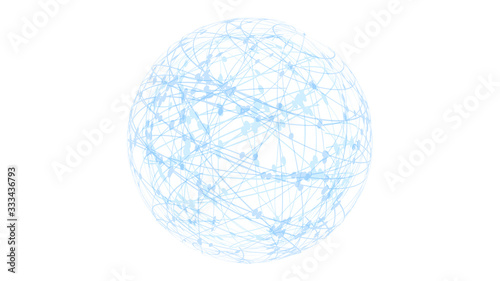 5gネットワークサイバーコミュニケーションitイメージ背景 Wall Mural Rrice