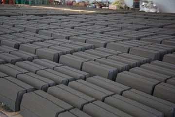 Fototapeta premium paving stone factory