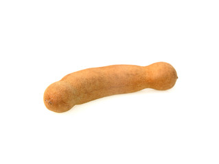 Sweet tamarind on a white background