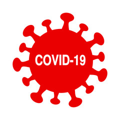coronavirus ikona - obrazy, fototapety, plakaty
