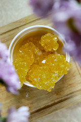 cooking cream orange kurd recipe and cooking process