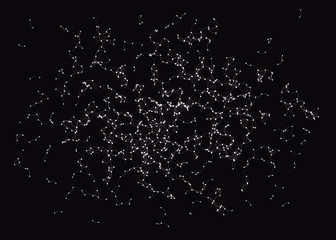 Procedural Art Network Mesh background illustration