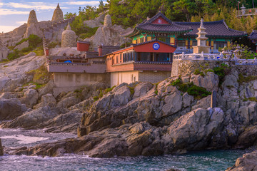 Haedong Yonggungsa Temple. Seoul korea.