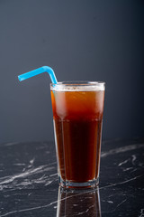 Cold brew coffee stock photo