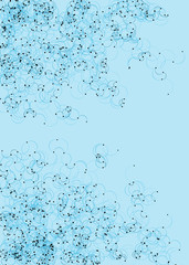 Procedural Art Network Mesh background illustration