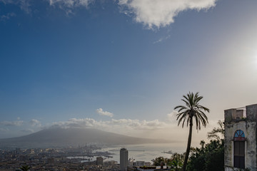 Obraz premium A look at the city of Naples Italy