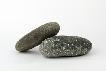 stones isolated on white background