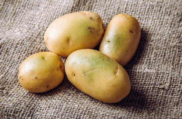 Sunlight and warmth turn potatoes skin green witch contain high levels of a toxin, solanine which...