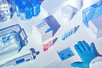 Novel coronavirus 2019 nCoV RT-PCR diagnostics kit. Reagents, primers and control samples to detect...