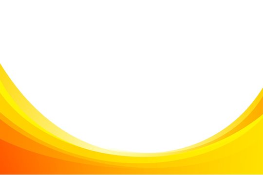 Abstract Clean Fresh Yellow White Curve Background Design Template Vector