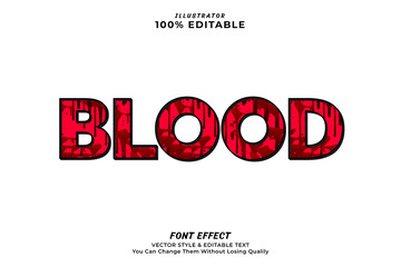 Fototapeta premium Red text effect