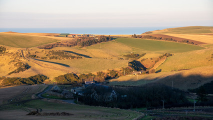 Farmland near Gardenstown