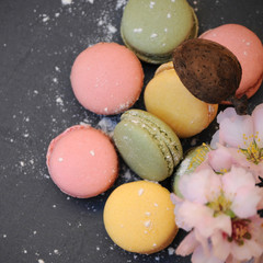 French macaroon.