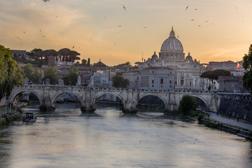 Fototapeta premium st peters basilica di san pietro vatican rome italy