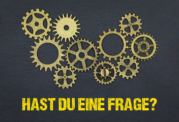 Hast du eine Frage?