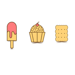 SWEETS ICON VECTOR 