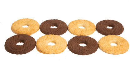 cookie rings isolated
